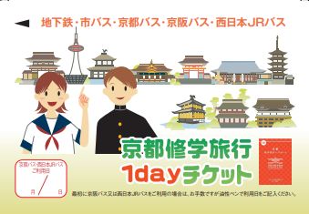 京都修学旅行1dayチケット